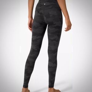 ✅ 🍋🍃 LULULEMON ALIGN, HERITAGE BLACK CAMO